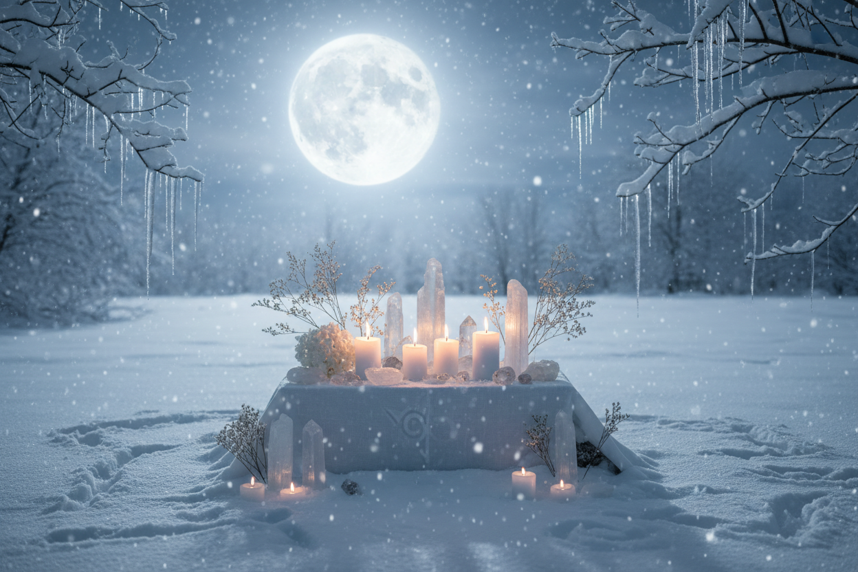 Snow Moon: February Full Moon Magic | Complete Guide – Nicole's ritual ...