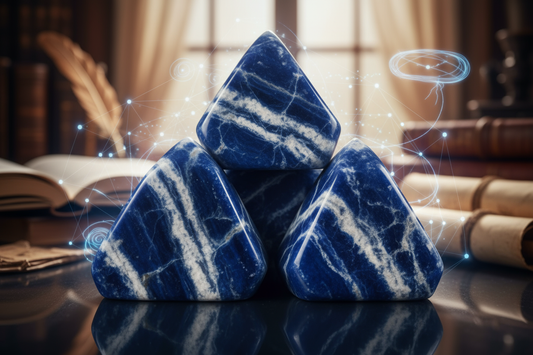 Sodalite for Logic and Rational Thinking: Complete Guide to the Poet's Stone and Mind Clarifier