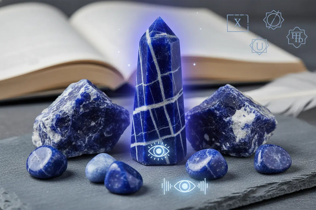 Sodalite Stone: Complete Guide to the Crystal of Logic & Truth - Nicole's ritual universe