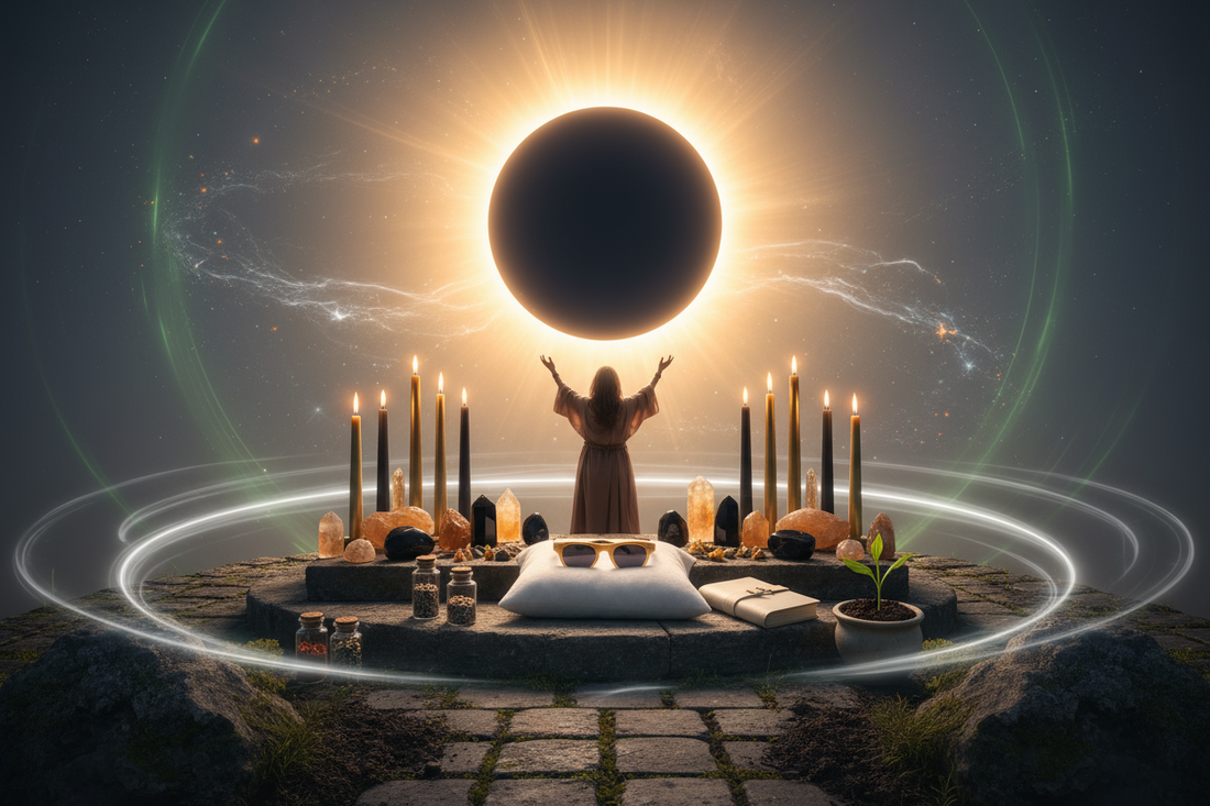 Solar Eclipse Magic: Powerful New Beginnings (Safety First)