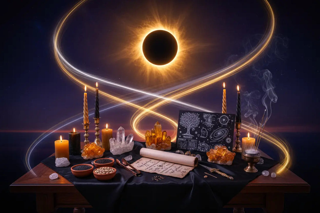 Solar Eclipse Magic: New Beginnings & Destiny Activation Nicole's ritual universe