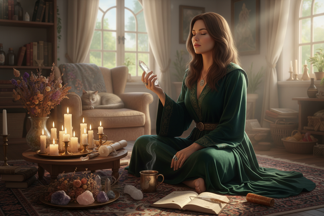 Solo Witch Lifestyle: Empowered Solitary Practice - Nicole's ritual universe