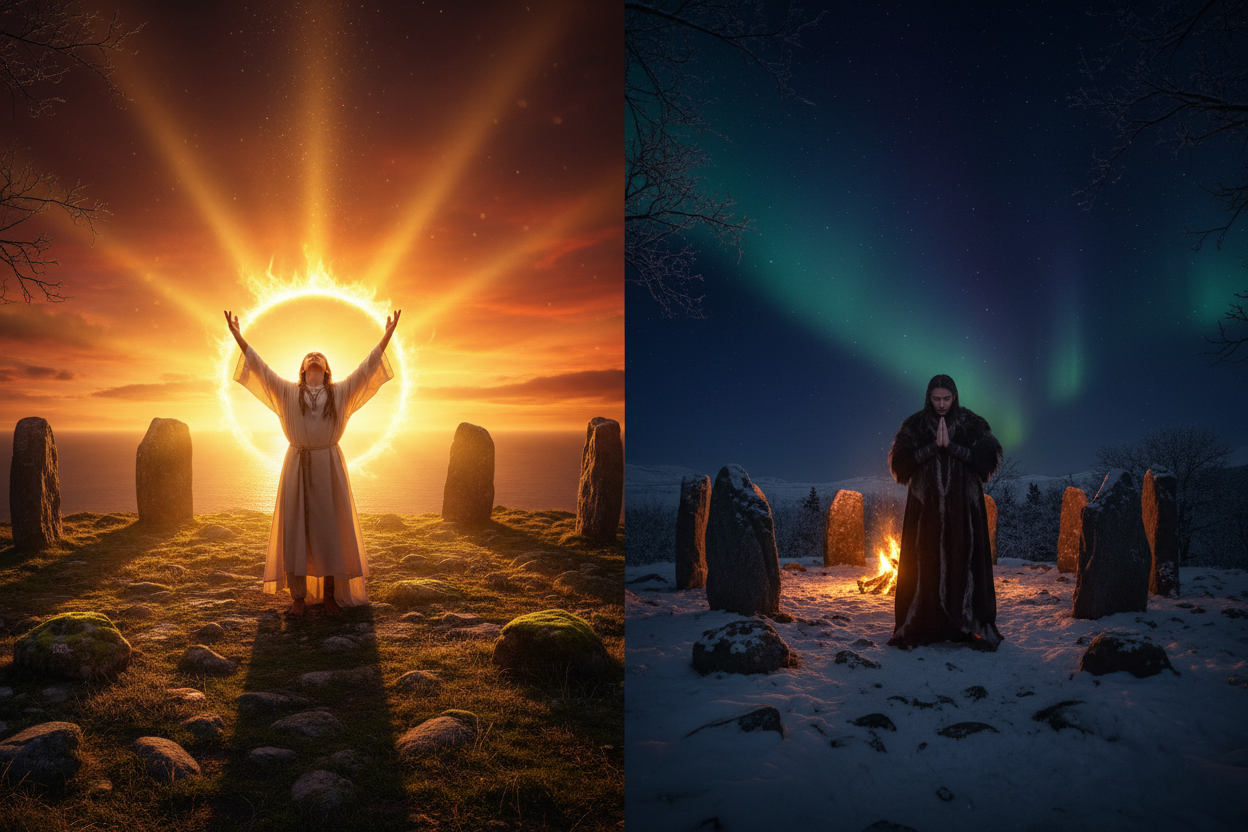 Solstice Ritual: Light and Dark Peak | Summer & Winter Solstice ...
