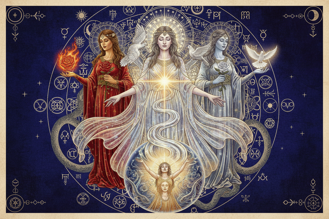 Sophia + Alchemy: Feminine Principle