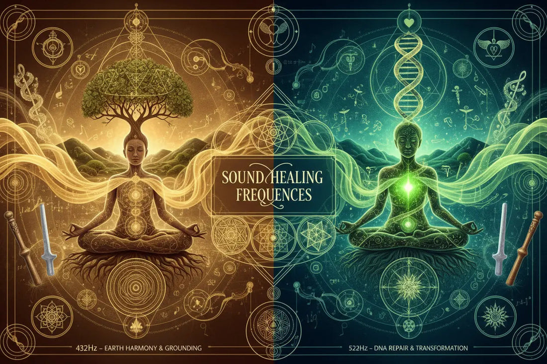 Sound Healing Frequencies: 432Hz vs 528Hz Explained - Nicole's ritual universe