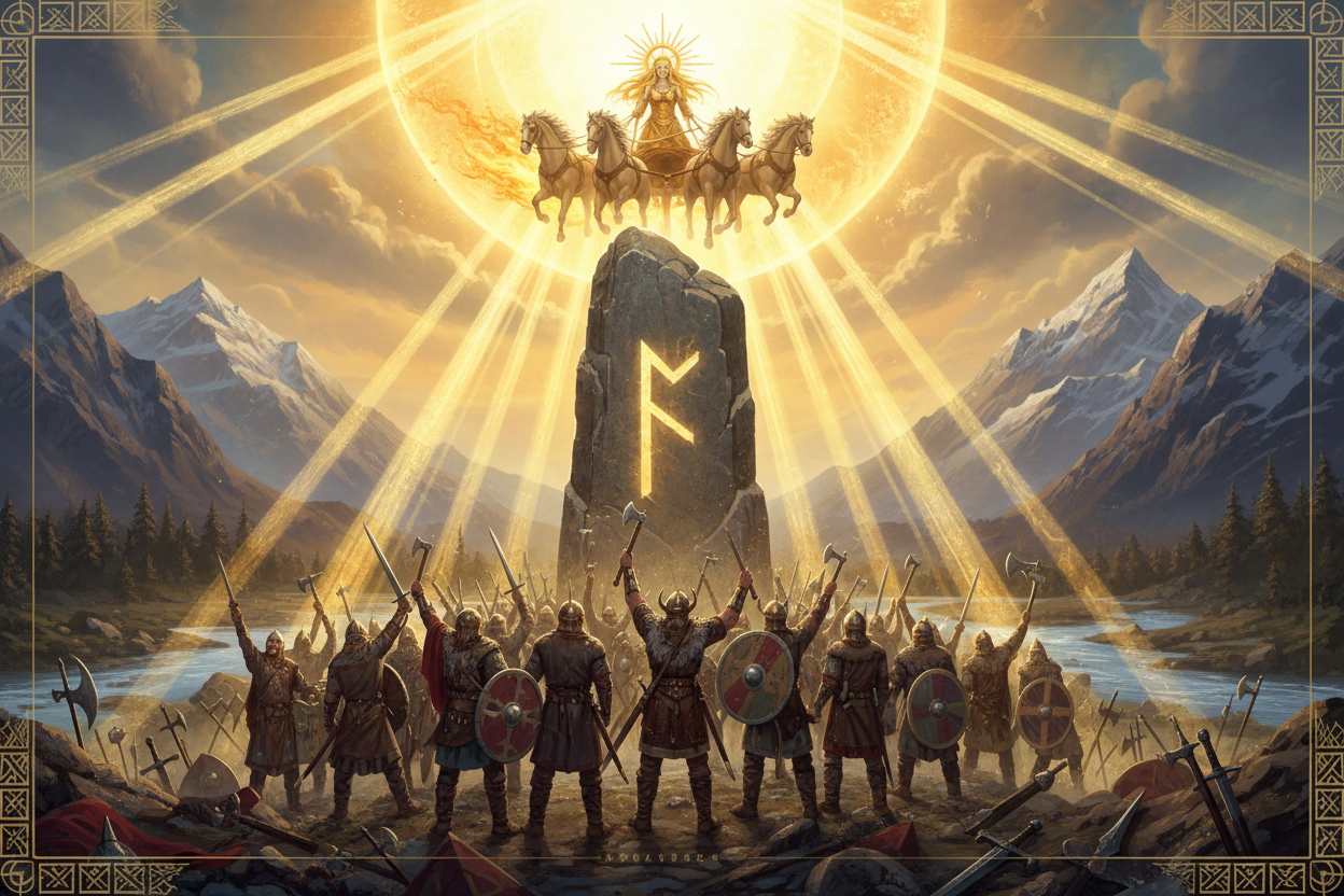 Sowilo Rune Deep Dive: Norse Mythology, Sól & Solar Victory – Nicole's ...