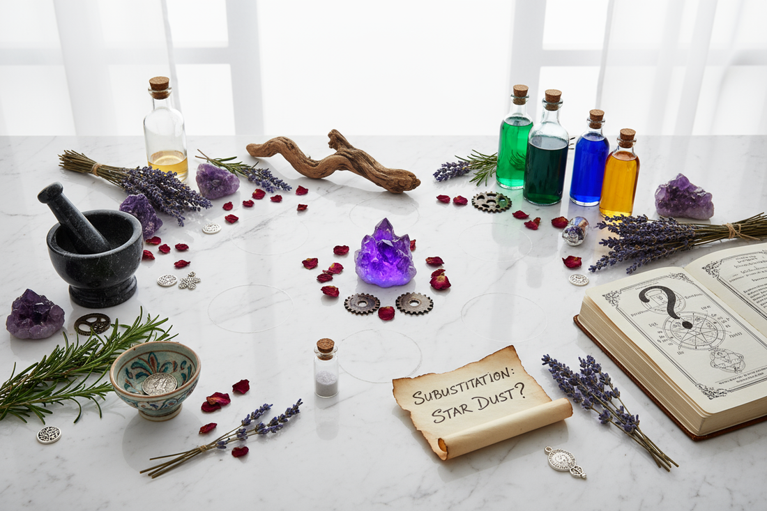 Can't Find Spell Ingredients: How to Substitute Rare Herbs & Items - Nicole's ritual universe