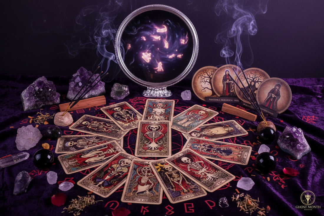 Hungry Ghost Divination: Spirit Communication and Protection Tarot Spreads - Nicole's ritual universe