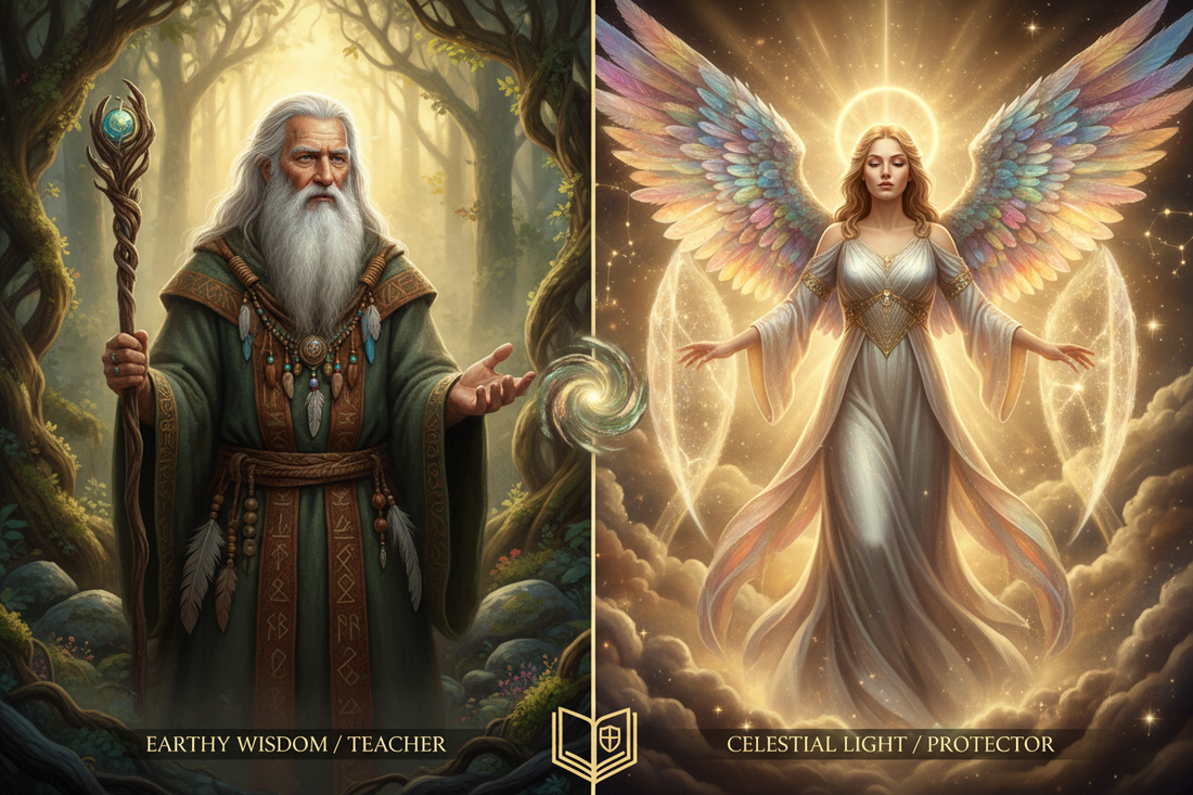 Spirit Guide vs Guardian Angel: Pagan vs Abrahamic - Nicole's ritual universe