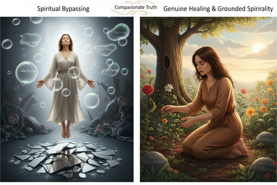 The Difference Between Spiritual Bypassing and Spiritual Healing