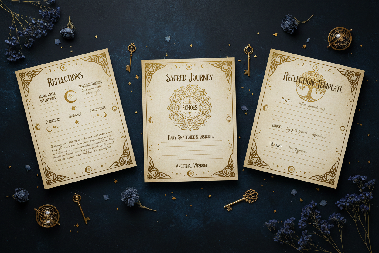 Spiritual Journal Templates: Complete Guide – Nicole's ritual universe