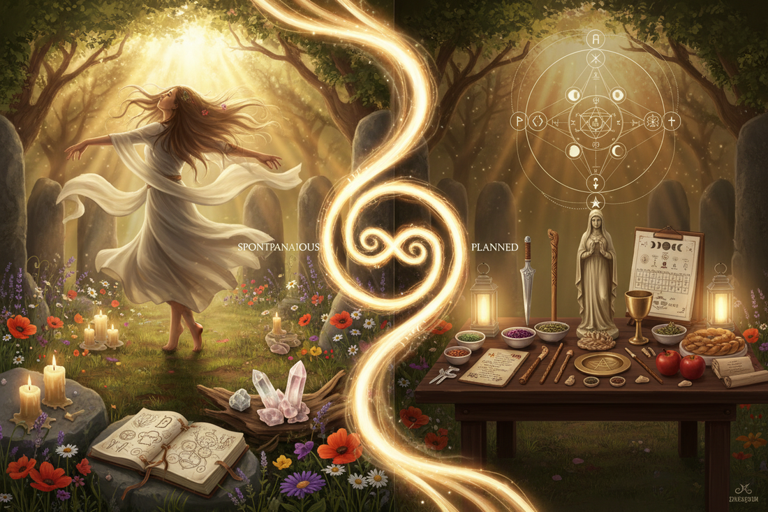 Spontaneous vs Planned Rituals: Both Have Place Nicole's ritual universe