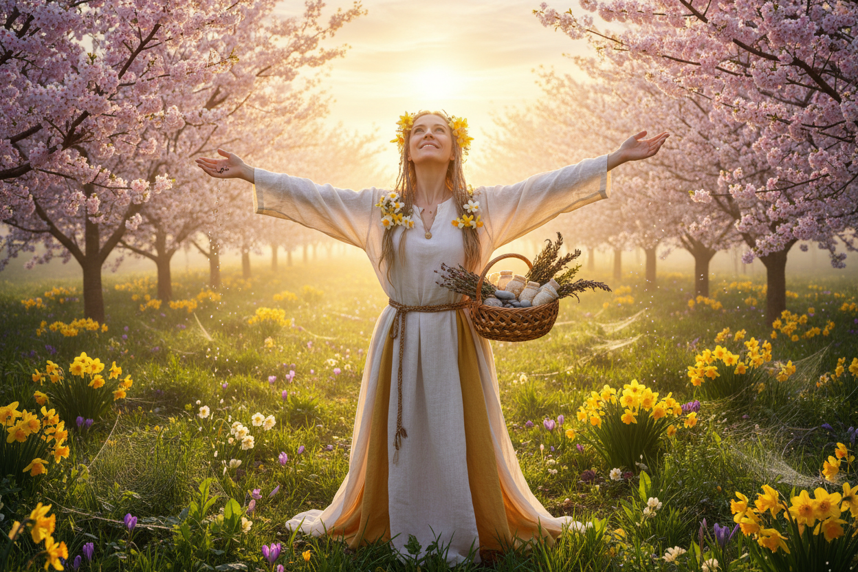 Spring Equinox Ravilious Spring Equinox Ritual: Rebirth in Light — Ostara on the Light Path ...