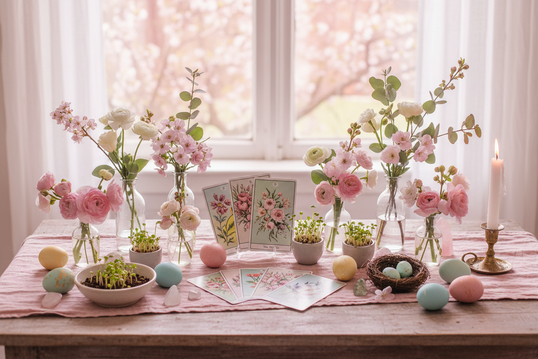 The Spring Equinox Tarot Spread: Ostara Reading for New Beginnings Nicole's ritual universe