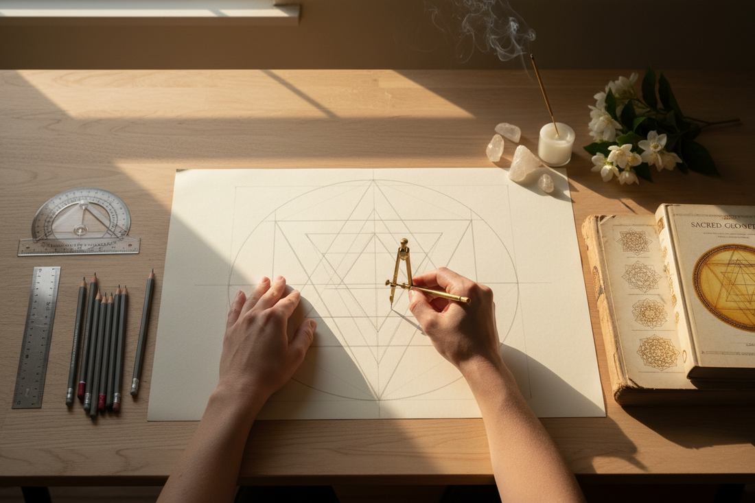 Sri Yantra Drawing: Sacred Art Practice