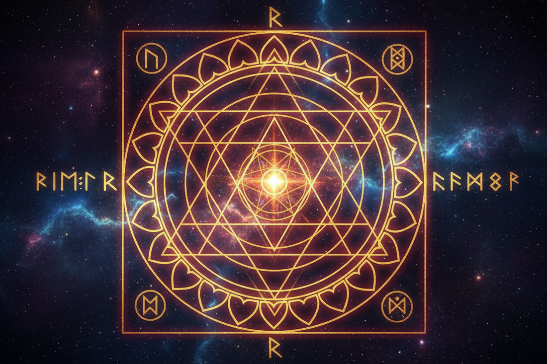 Sri Yantra: Sacred Geometry of Manifestation - Nicole's ritual universe