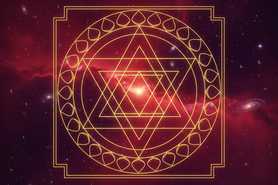 Sri Yantra: Cosmic Manifestation Diagram