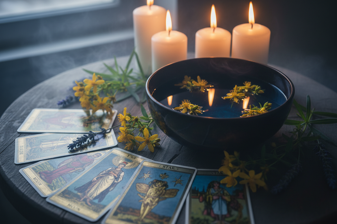 St. John's Eve Divination: Midsummer Tarot Spreads and Water Scrying - Nicole's ritual universe