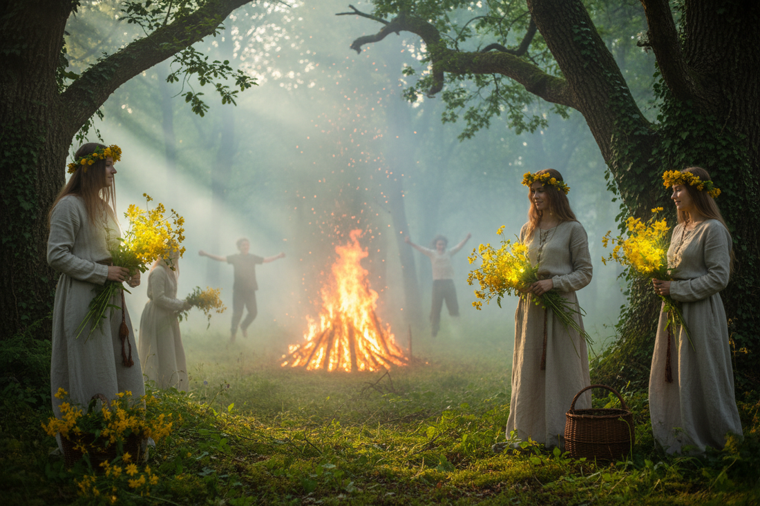 St. John's Eve Folklore: Herb Gathering, Fire Jumping, and Divination Traditions - Nicole's ritual universe