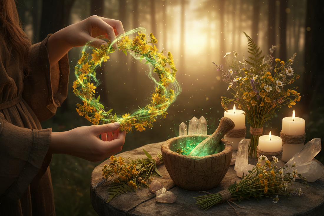 St. John's Eve Magic: Midsummer Spells and Herb Enchantment - Nicole's ritual universe