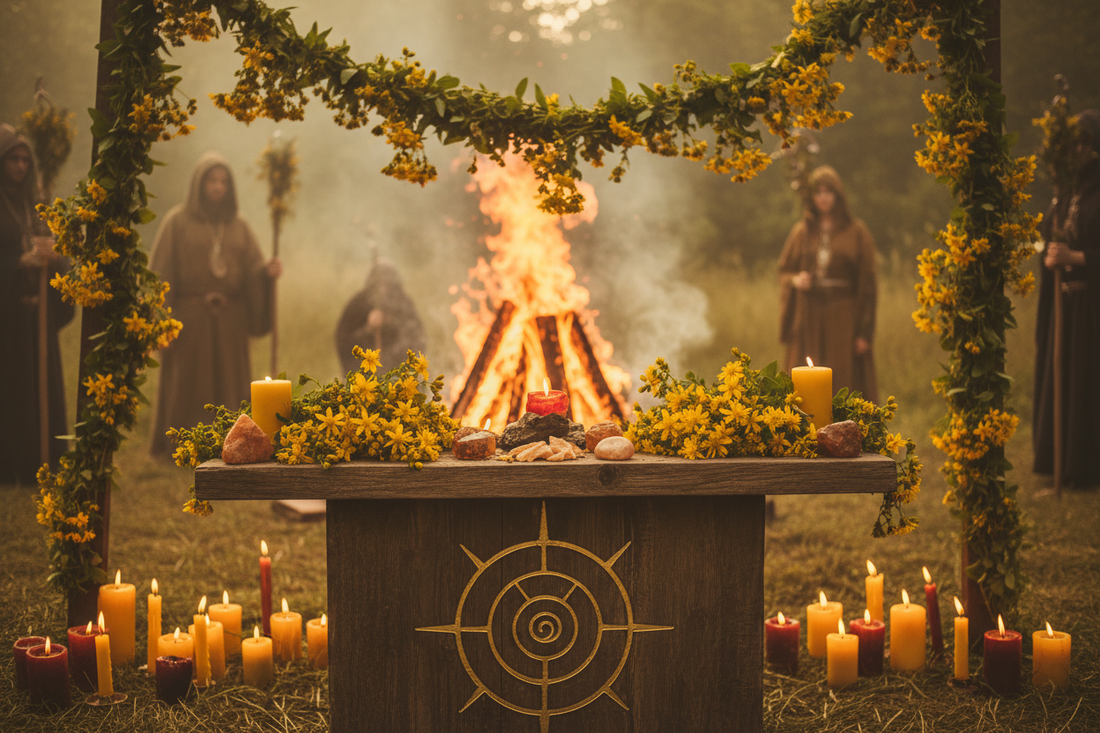 St. John's Wort Midsummer Magic & Litha Rituals: Summer Solstice Witchcraft