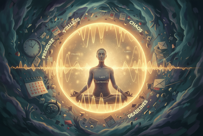 Brainwave Entrainment for Stress Management: Resetting the Nervous System