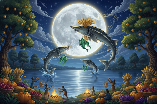Sturgeon Moon Harvest: August Full Moon Gathering and Abundance