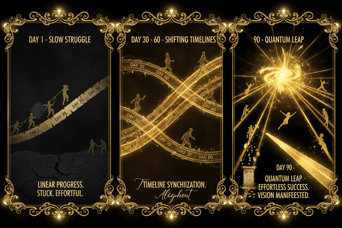 I Practiced Success Timeline Sync for 90 Days: Quantum Leap Happened - Nicole's ritual universe