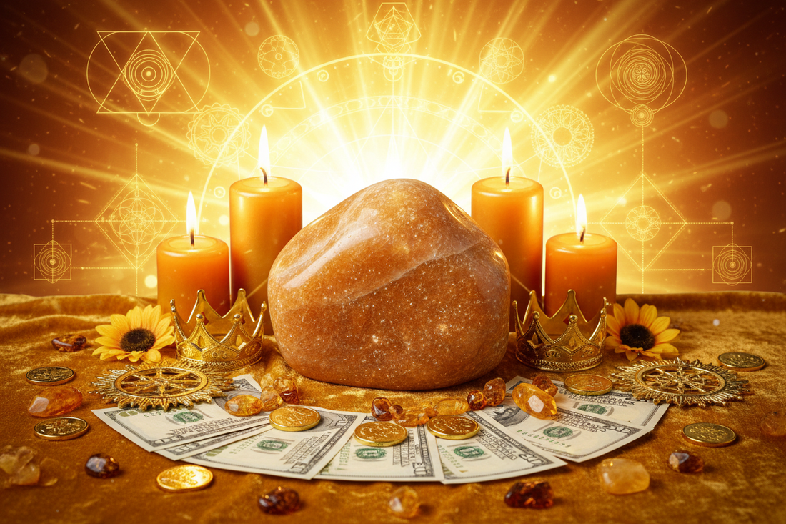 Sunstone Money Spell: Solar Prosperity - Nicole's ritual universe