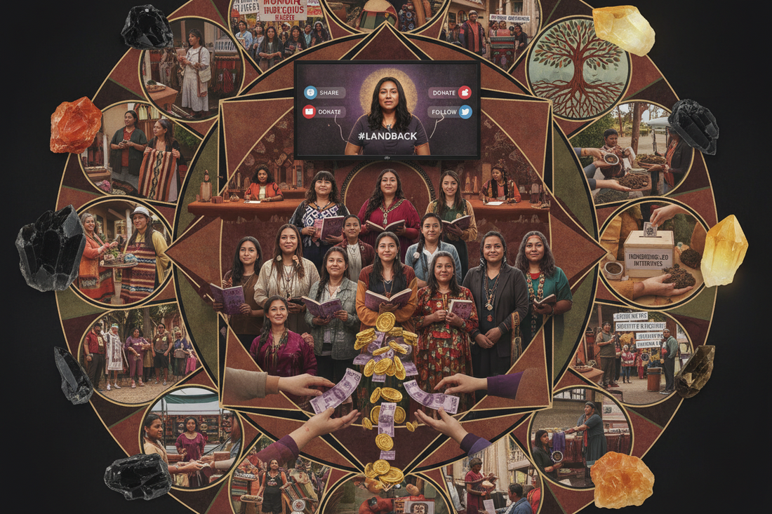 Supporting Indigenous Practitioners: Reparations in Action - Nicole's ritual universe