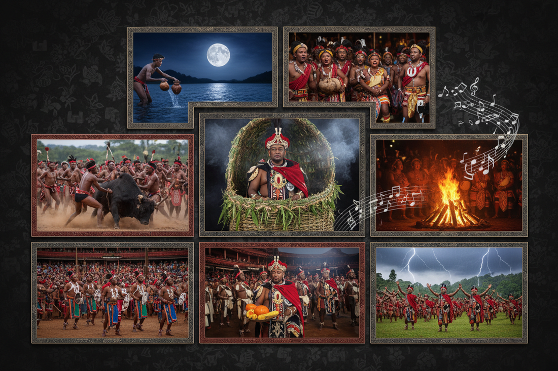 Incwala: Swazi First Fruits - The King's Ritual, Moon Worship, and National Renewal - Nicole's ritual universe
