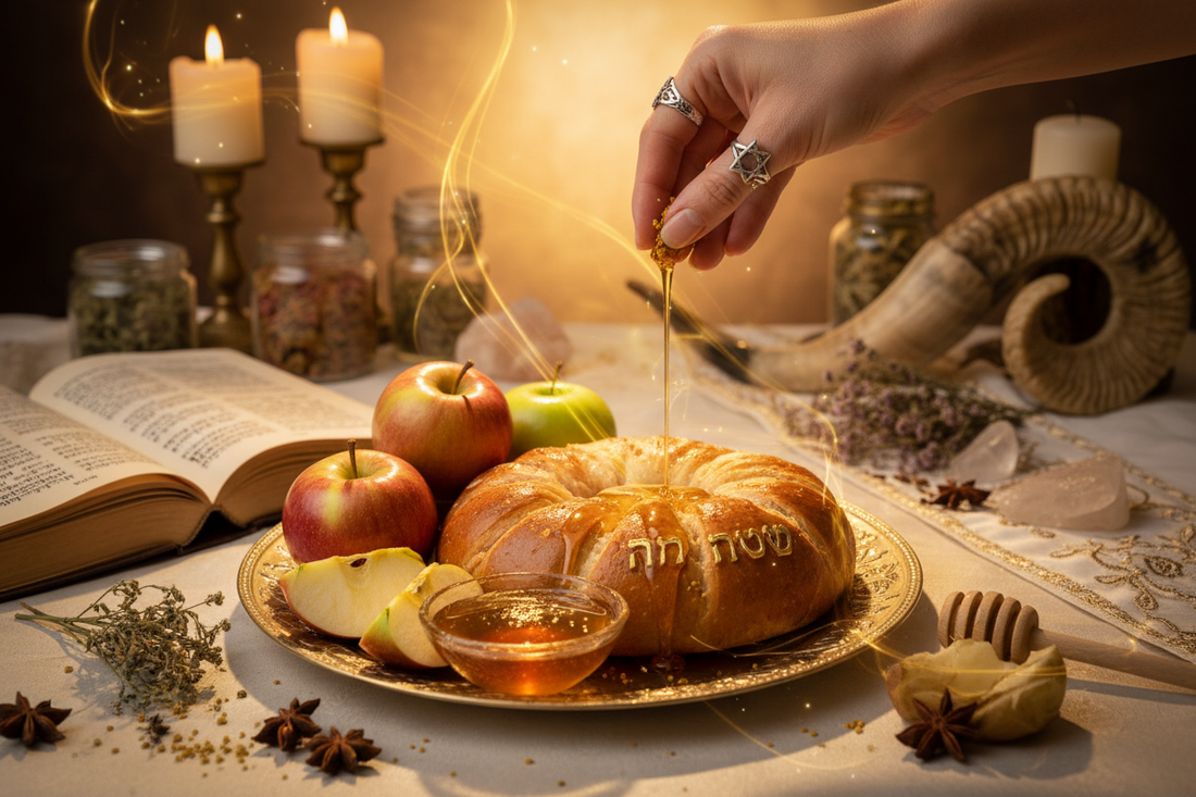 Rosh Hashanah Magic: New Beginning Spells and Sweetness Manifestation - Nicole's ritual universe