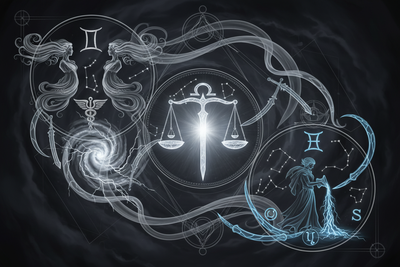 Swords + Astrology: Gemini, Libra, Aquarius Connections