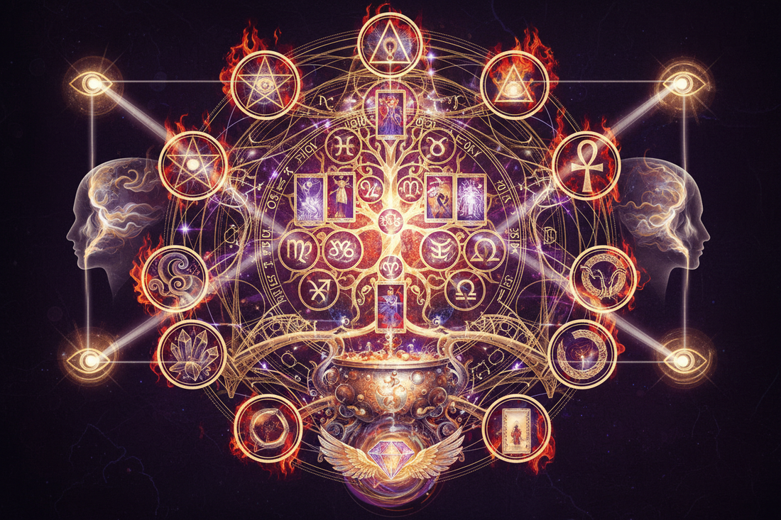 Symbolic Correspondences: The Language of Western Magic