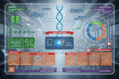 Synthetic Biology: Designing Predictable Life and Engineering Evolution