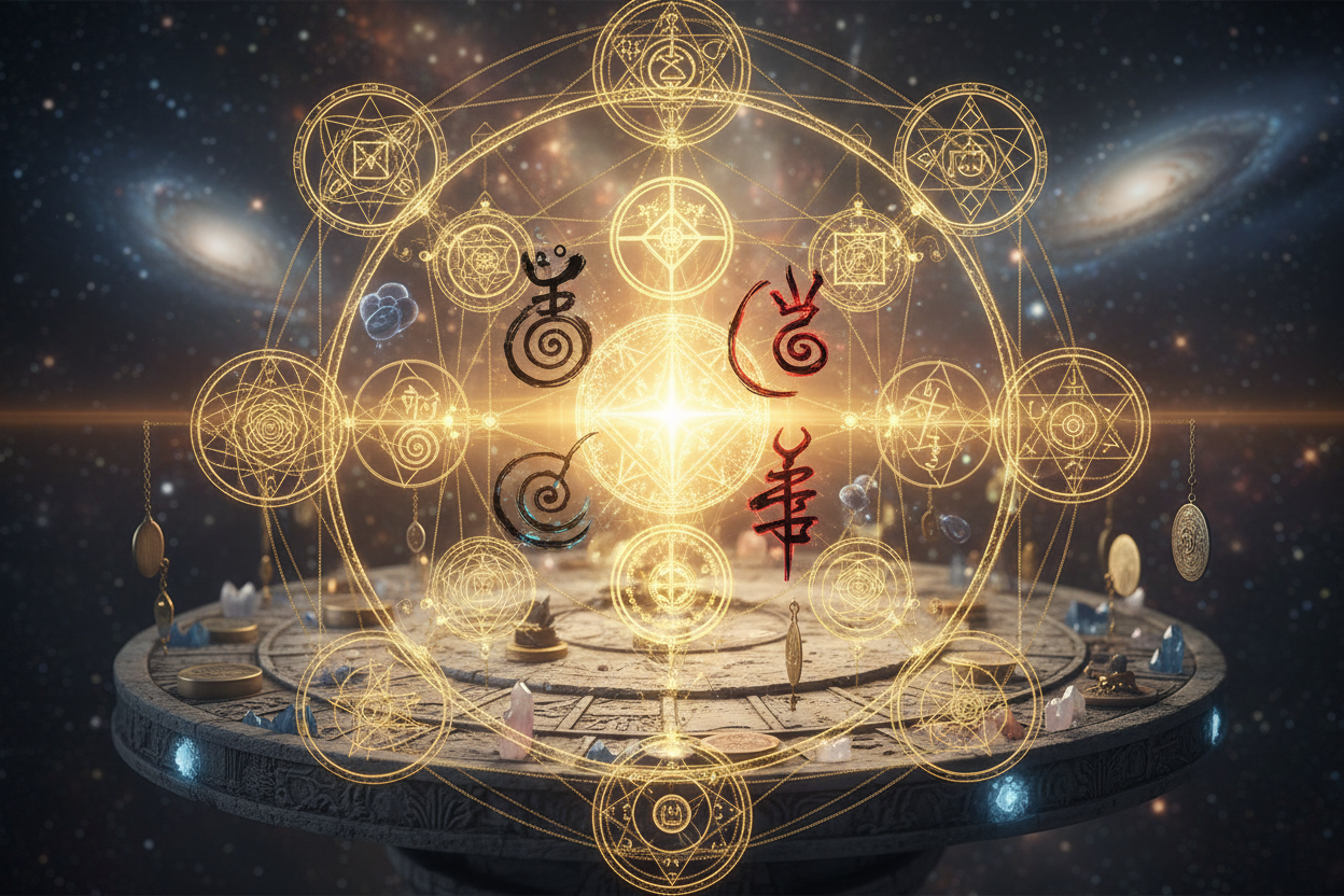 Talismans ↔ Fu: Symbolic Encoding | Hermetic & Daoist Information ...