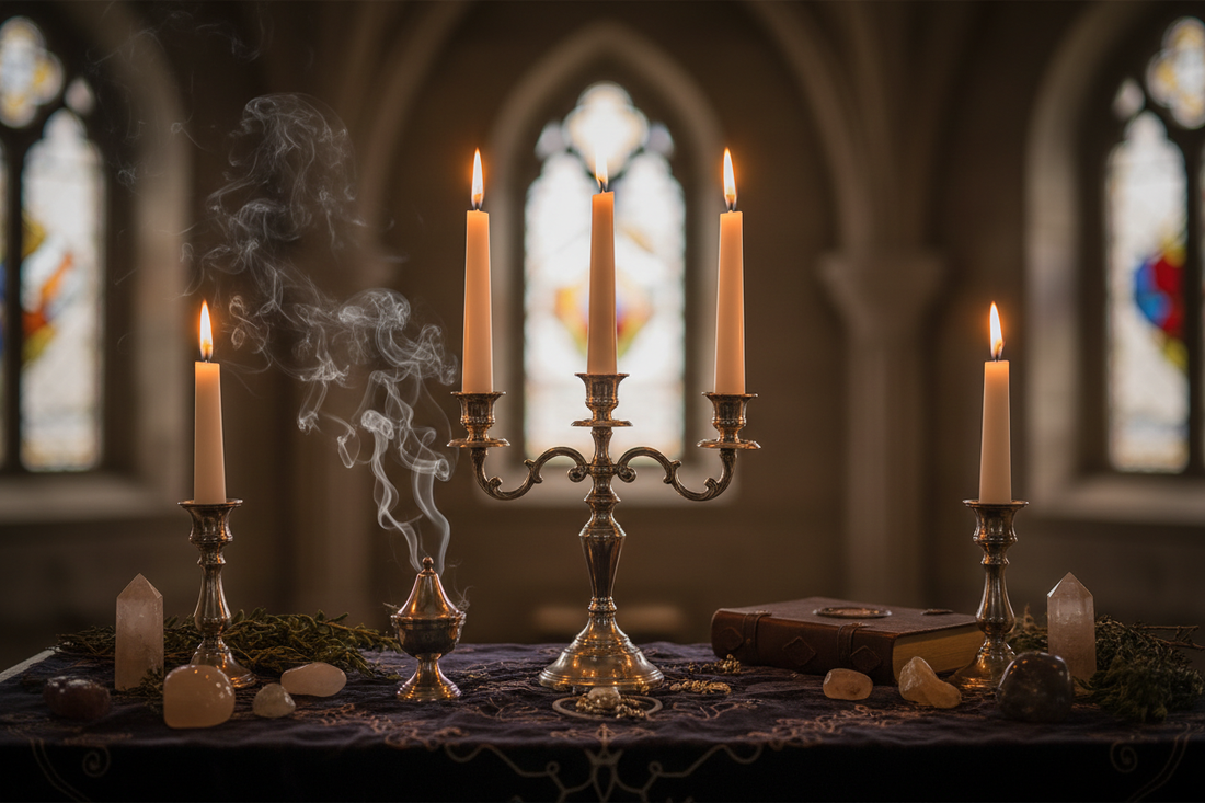 Taper Candles: Traditional Ritual Use - Nicole's ritual universe