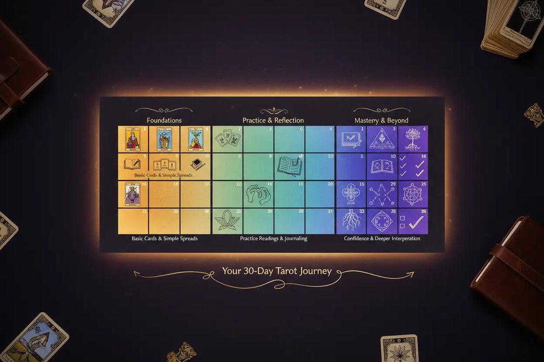 Tarot for Beginners: Your First 30 Days Learning Path Nicole's ritual universe