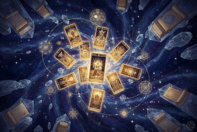 The Cards That Remember: What Tarot and the Akashic Records Reveal About Your Soul's Story