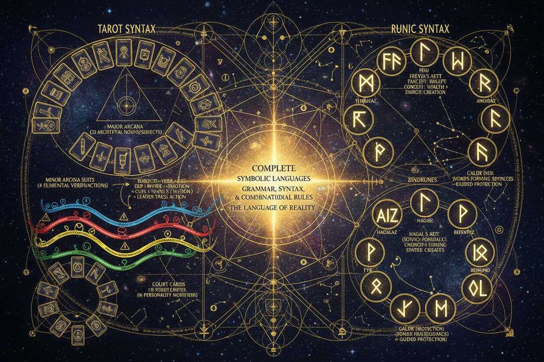 The Syntax of Tarot and Runic Symbols