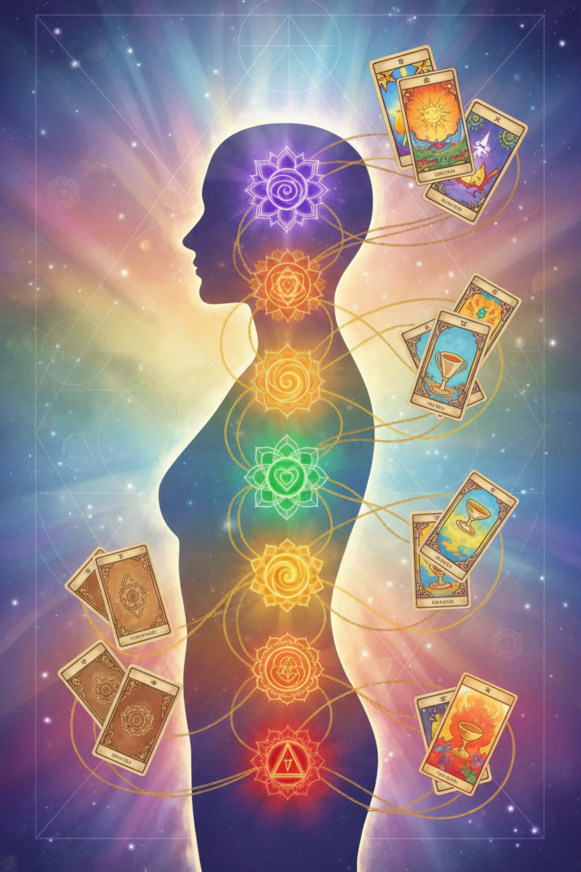 Tarot and the Chakras: Reading Your Energy Body Nicole's ritual universe