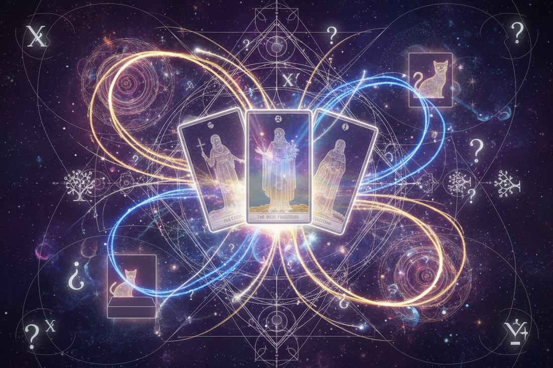 Tarot as Quantum Superposition Simulator: Why Your Cards Keep Changing - Nicole's ritual universe