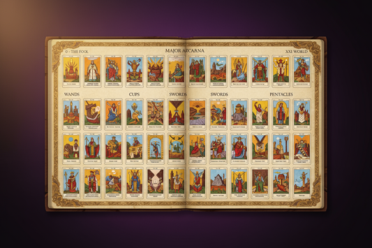 Tarot Card Meanings: Complete 78-Card Reference Guide