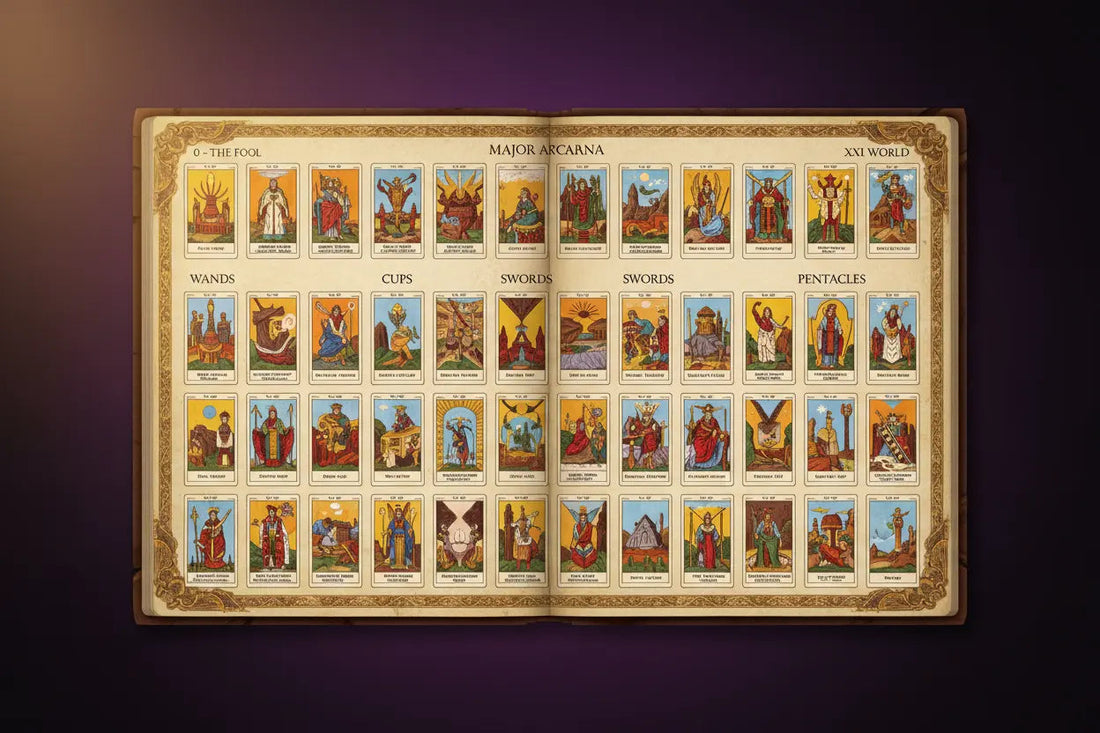 Tarot Card Meanings: Complete 78-Card Reference Guide - Nicole's ritual universe