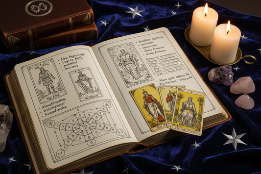 Tarot Grimoire: Recording Card Meanings & Spreads