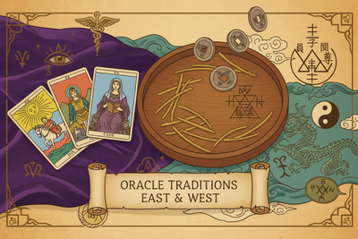 Tarot vs I Ching: Western and Eastern Divination