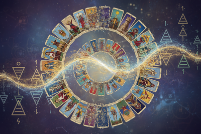 Tarot ↔ I Ching: Image vs Symbol