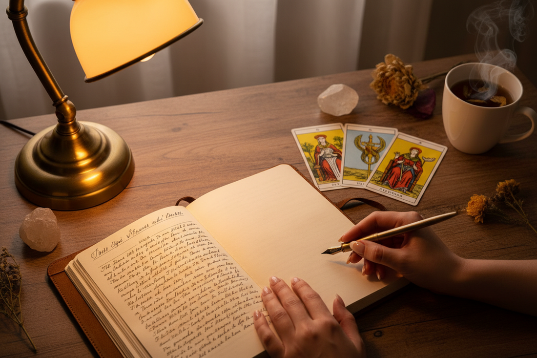 How to Journal After a Tarot Reading (And Why It Changes Everything) Nicole's ritual universe