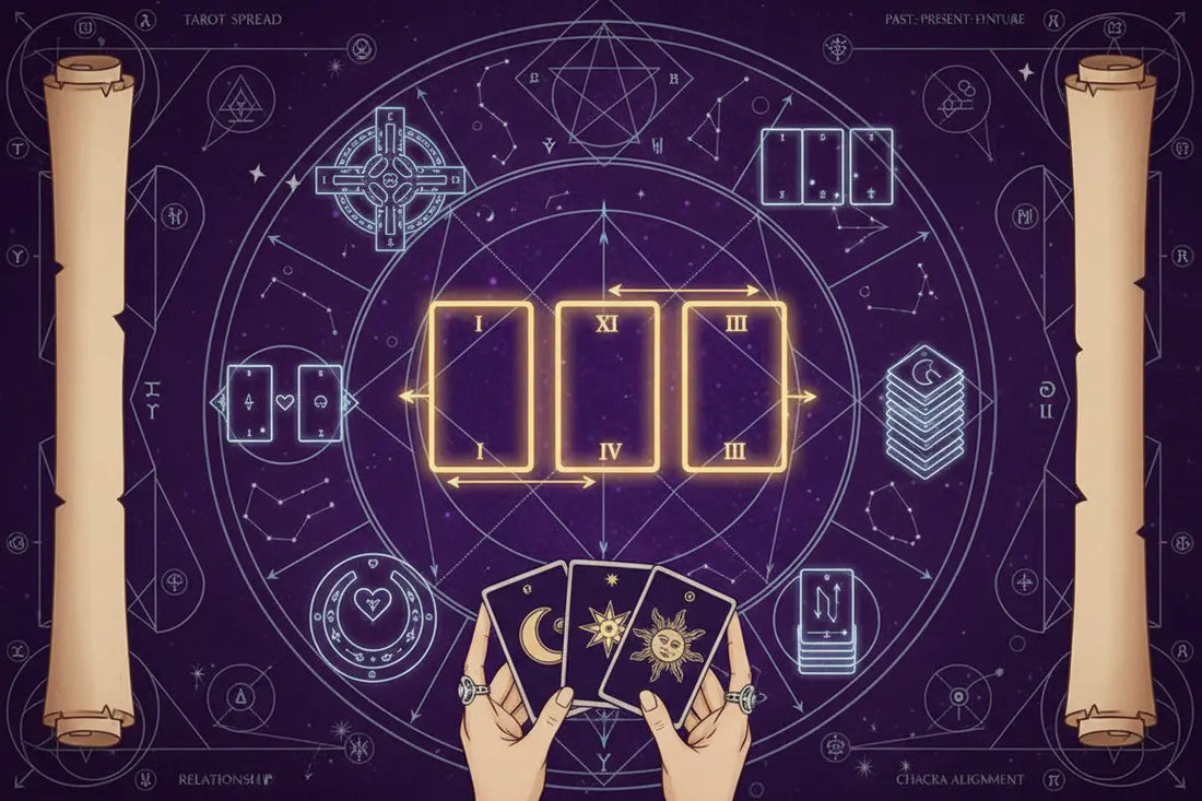 Tarot Spreads for Beginners: 10 Easy Layouts - Nicole's ritual universe