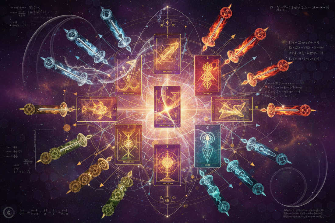 Tarot as State Space Mapping: The 78-Card Model of Human Experience Dynamics - Nicole's ritual universe